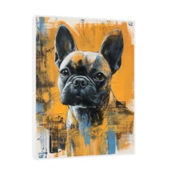 Canvas Slika na platnu Pas 30x40cm, Sa ramom, Beli