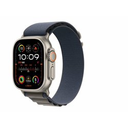APPLE Watch Ultra2 Cellular, 49mm Titanium Case w Blue Alpine Loop - Small