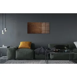 tulup.si Slika na steklu Lesa zrn teksturo 120x60 cm 4 obešalnika