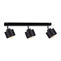 Spot svetiljka SIMPLY BLACK 3xE27/60W/230V