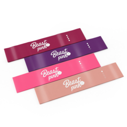 GymBeam Set elastičnih traka - BeastPink