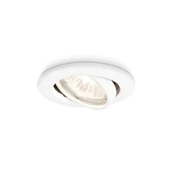 Philips Enif ugradna spot rozetna GU10, max.1x50W, 230V, Bela