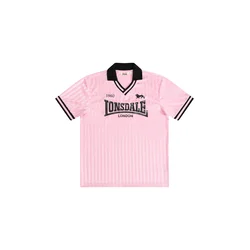 LONSDALE Dres Footdee rosé/staro roza/črna