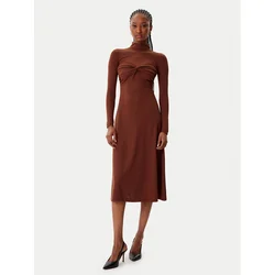 Artigli Cocktail obleka ACAB003158 Rjava Regular Fit