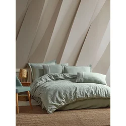 Aberto Design Komplet posteljina Jasmin, 200x220 cm, Zelena