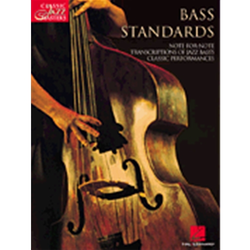 BASS STANDARDS NOTE FOR NOTE TRANS.OF JAZZ