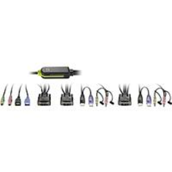 KVM switch LevelOne 2x DVI/USB KVM-0260 V2 Audio KVM-0260