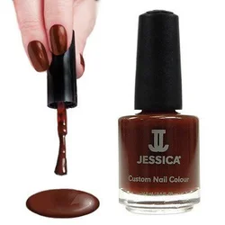 JESSICA Lak za nokte Double Dipped, Braon