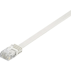 RJ45 mrežni kabel CAT 6 U/UTP[1x RJ45 utikač - 1x RJ45 utikač] 3 m bijeli visokoelastični