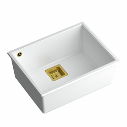 granitni umivalnik DAVID 50 White