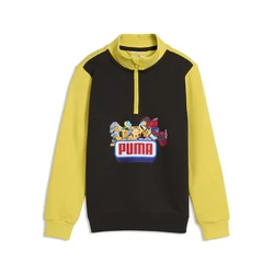 PUMA x TRANSFORMERS Graphic Half-Zip Sweatshirt Kids, Collections, Black, 2-3Y