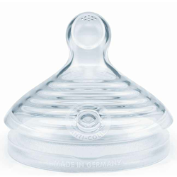 Nuk cucelj silikon For Nature L 2 kosa MULTICOLOR