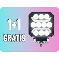KAMAR LED delovna luč 15W, 1500lm + LED trak, 12/24V, IP67, 1+1 gratis! [L0184]