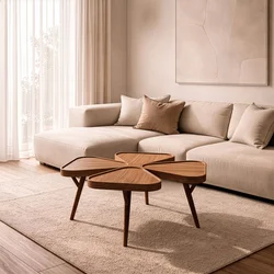 Hanah Home klub sto Inci 100, 100 cm, orah