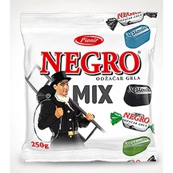 Pionir Bombone Mix, Negro i Karamela, 250 g