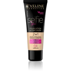 Eveline Tečni puder Selfie Time 01  Porcelan 30ml