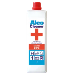 ALCO CLEANER sredstvo za dezinfekciju na bazi 70% alkohola bez brisanja i ispiranja 1 l
