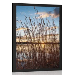 Plakat mirna reka ob vasi - 40x60 no frame