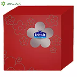 SALVETA FRESH CRVENA 33X33 60/1 1SL (24) PIRAMIDA