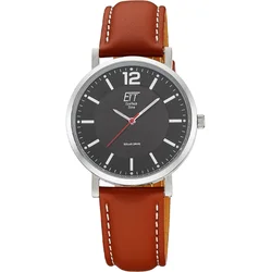 ETT Eco Tech Time EGS-12159-21L Mens Watch Motion Drive Solar 40mm 5ATM