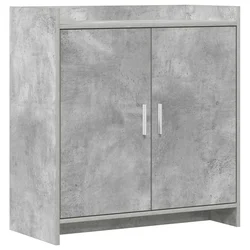 Kreveta Betonska siva 72 x 36 x 80 cm Konstruirano drvo