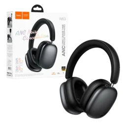 Hoco Bežične slušalice W63, Bluetooth, ANC, Crne