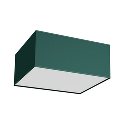 Plafonska svetiljka VERDE 2xE27/60W/230V 40x40 cm zelena