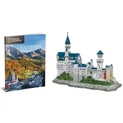 CubicFun 3D sestavljanka National Geographic: Neuschwanstein 121 kosov