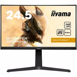 IIYAMA Monitor 24,5 ETE Fast IPS Gaming, G-Master Gold Phoenix, FreeSync Premium, 1920x1080@240Hz, 400cdm˛, 1000:1, HDMI, DisplayPort, 0,4