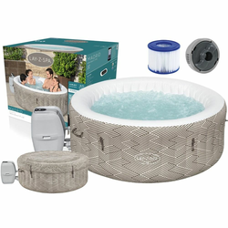 Jacuzzi na napuhavanje Bestway 180*66cm - smeđi sa detaljima