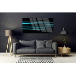 tulup.si Steklena slika Abstrakcija graphics 140x70 cm 2 obešalnika