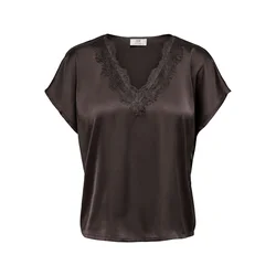 JDY Bluza JDYFIFI temno rjava