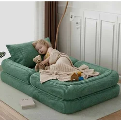 Atelier Del Sofa Exclusive 190 dečiji ležaj od sunđera 90 × 45 × 190 cm, mint zelena