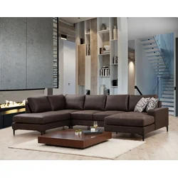 Atelier del Sofa Ugaona garnitura 90x90x200cm Braon