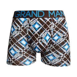 Moške boksarice Grand Man Urban Diamond modra