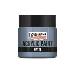 Akrilna barva mat - 50 ml - starinsko modra
