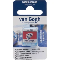Van Gogh Watercolour Pan Permanent Red Deep