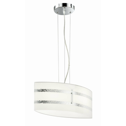 Trio - Luster na sajli NIKOSIA 2xE27/40W/230V srebran