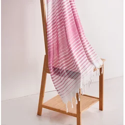 Lessentiel Maison Peškir za plažu 90x180cm Bordo