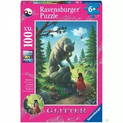 Ravensburger puzzle Crvenkapa i vuk RA12988