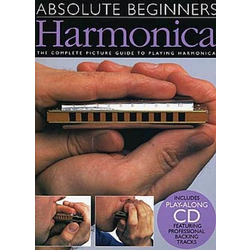 ABSOLUTE BEGINNERS HARMONICA + AUDIO ACCESS