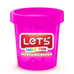 Školski plastelin - Neon pink Lets #7-L8340-14