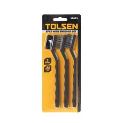 TOLSEN set žičanih četkica 32059