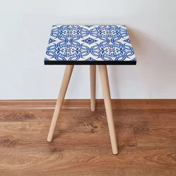 Hanah Home Klub sto Shp41, 35x42x35 cm, Plavi