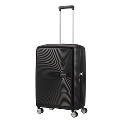 AMERICAN TOURISTER kovček spinner SoundBox (razširljiv), (67cm), Bass Black