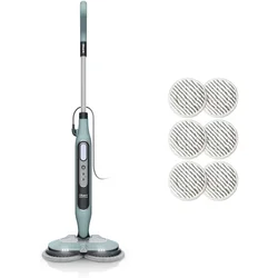 Shark Shark parni mop S8201EUCP, samodejno, 8m kabel, zelena