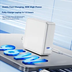 Jichuan Punjač za Apple laptop, 96 W, Type-C PD