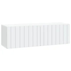TV ormar za zid 98 x 31 x 30 cm Bijela Konstruirano drvo