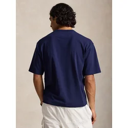 Polo Ralph Lauren Majica 710A12979013 Mornarsko modra Regular Fit
