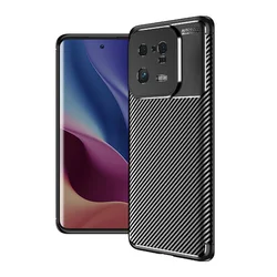 Maska Carbon Defender za Xiaomi 13 Pro, Crna